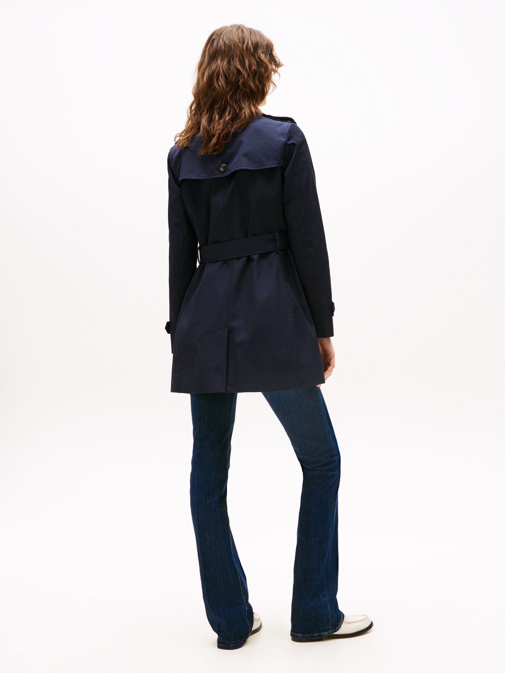 Tommy Hilfiger HERITAGE SINGLE BREASTED - Trenchcoat - middernacht