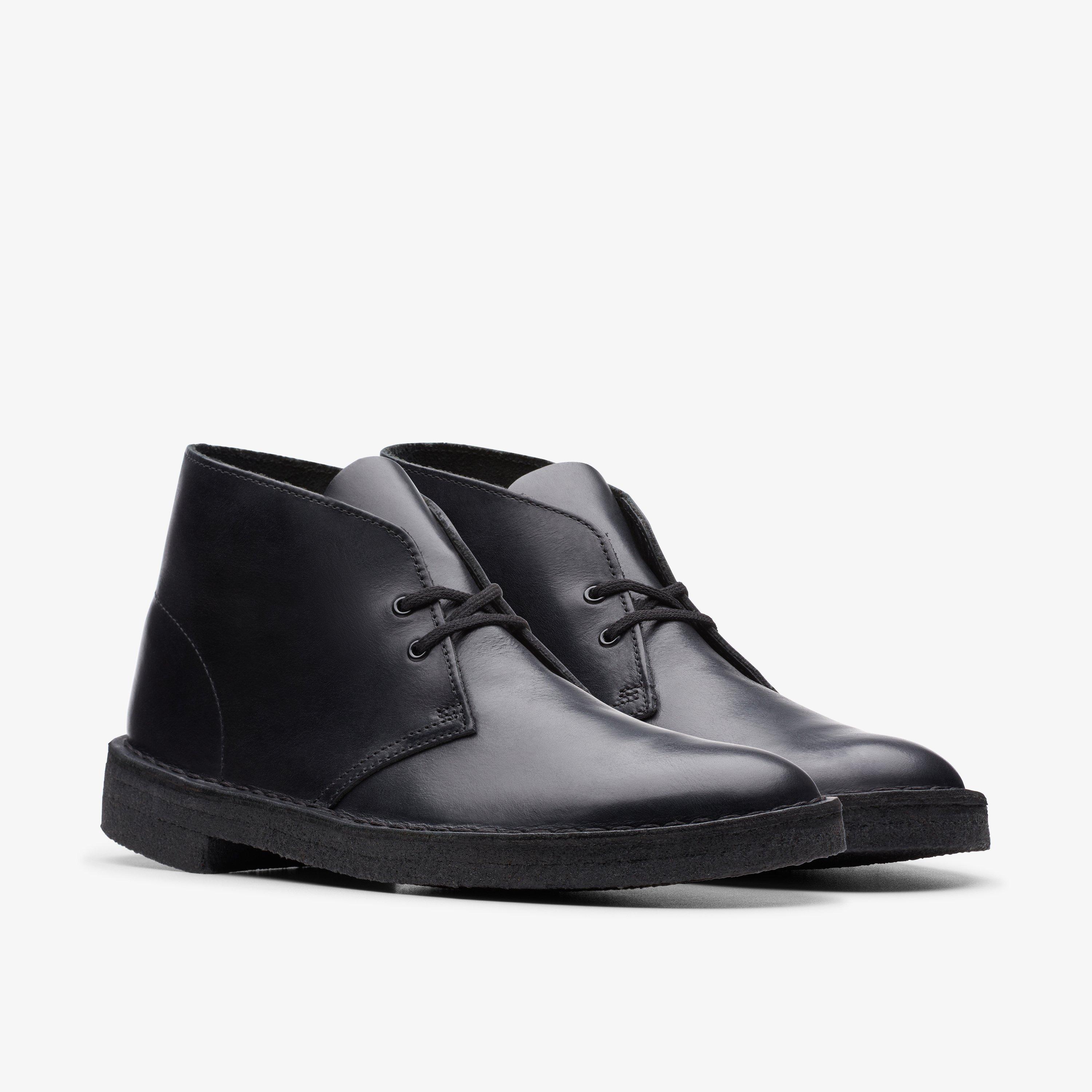 Desert Boot Black Polished