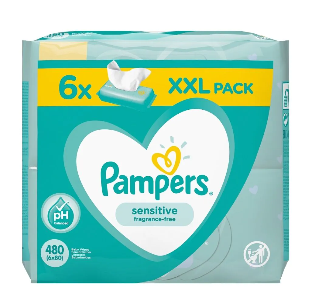 Pampers Sensitive Chusteczki Pielęgnacyjne