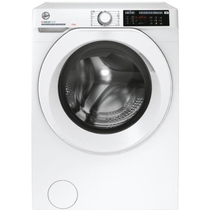 HOOVER H-WASH 500 HW 28AM/1-S Front-Loading Washing Machine - 8 kg - Induction - 1200 rpm - Energy Class A - Connected - Steam - White