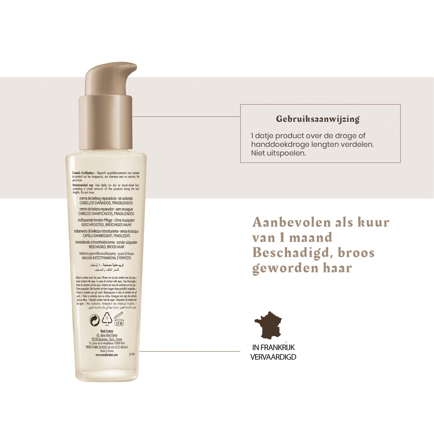 René Furterer Haarcreme Absolue Kératine Repairing Beauty Cream – 100 ml