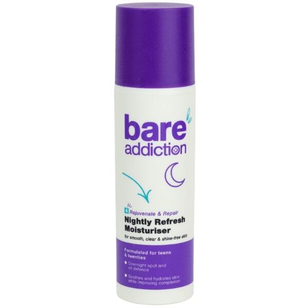 Bare Addiction Crema notte idratante da 50 ml per la cura della pelle