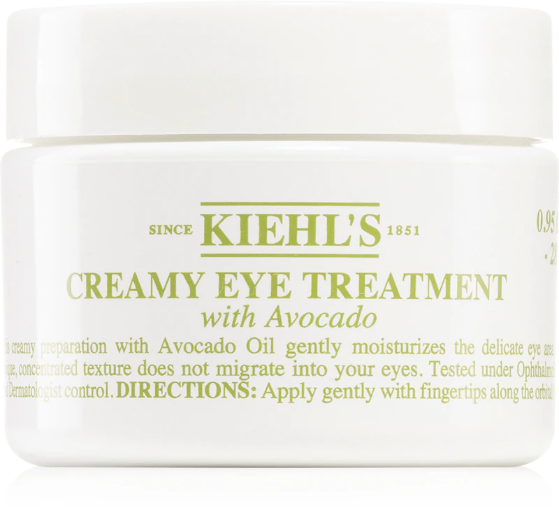 Kiehl's Avocado Creamy Eye Treatment: Intensief hydraterende oogverzorging met avocado.