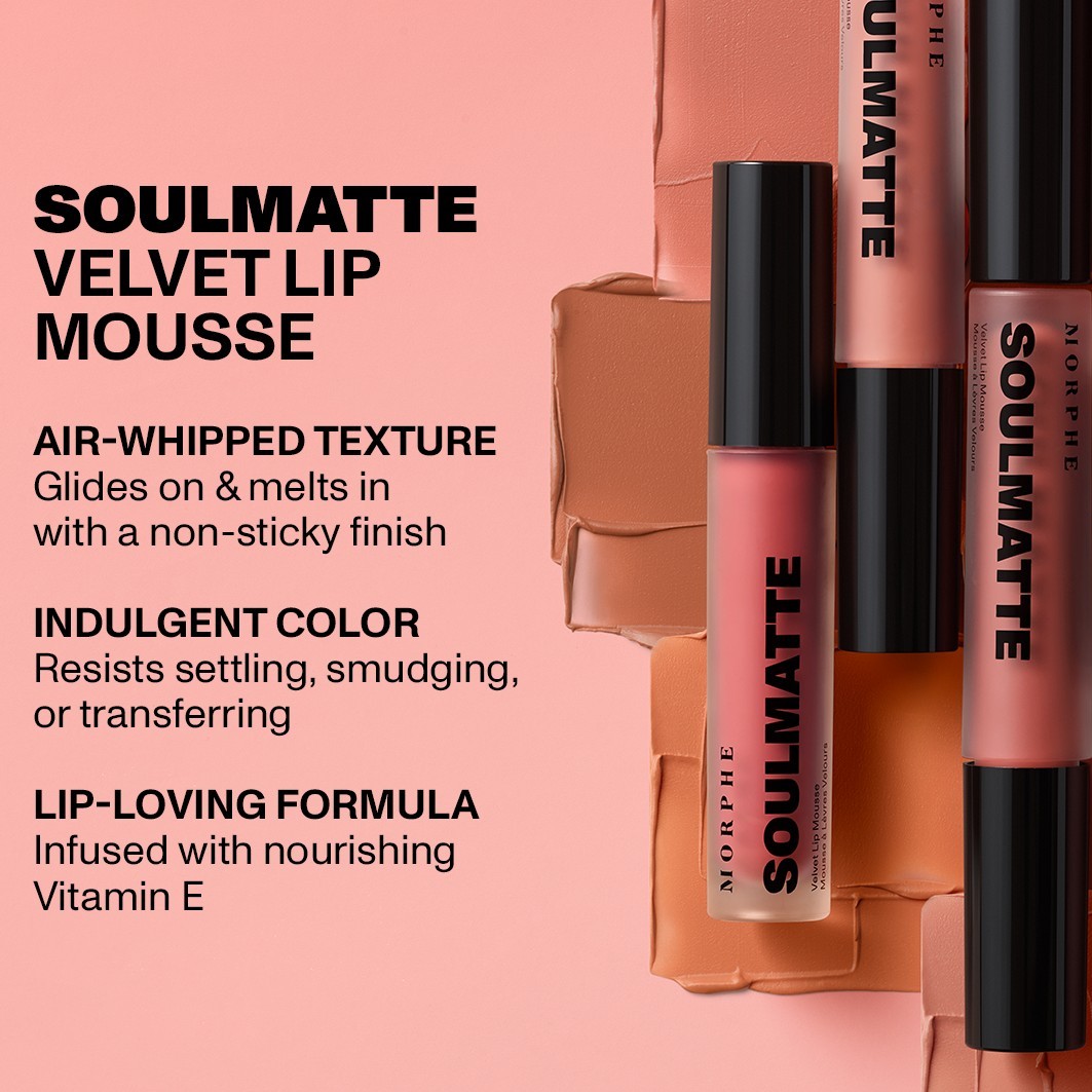 Morphe Lipstain Soulmatte Velvet мус за усне – 3,8 мл