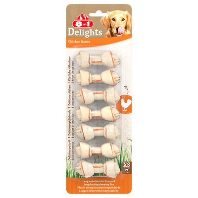 8in1 Delights Tyggebein - Kylling