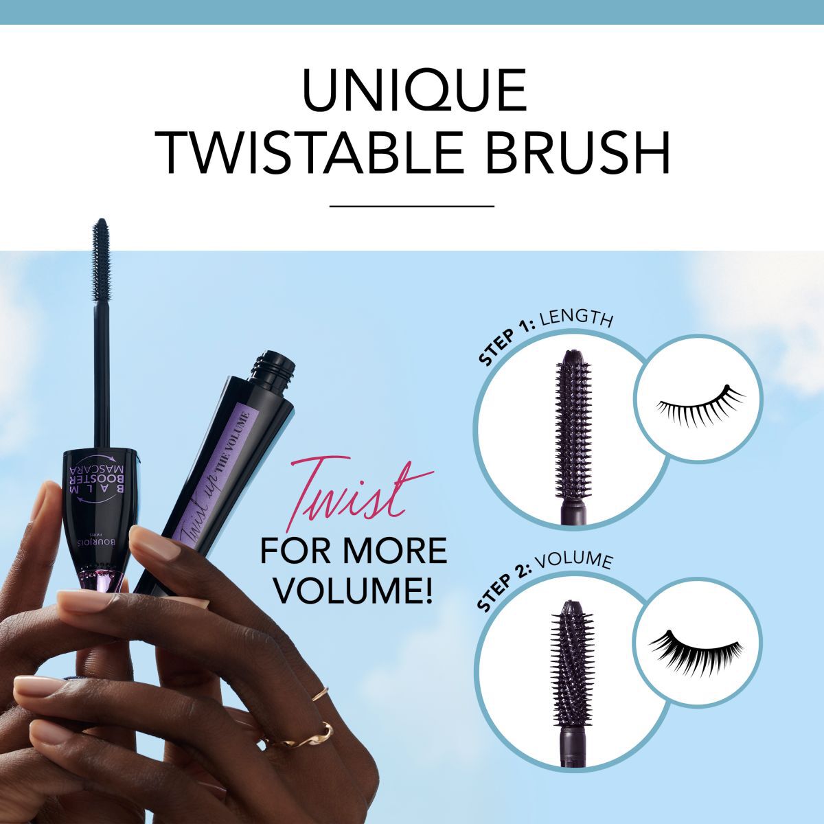 Řasenka Bourjois Twist Up The Volume 8ml