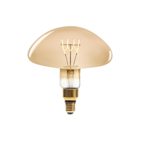 ŻARÓWKA LED Grzybek styl retro SZKLANA skręcone włókno