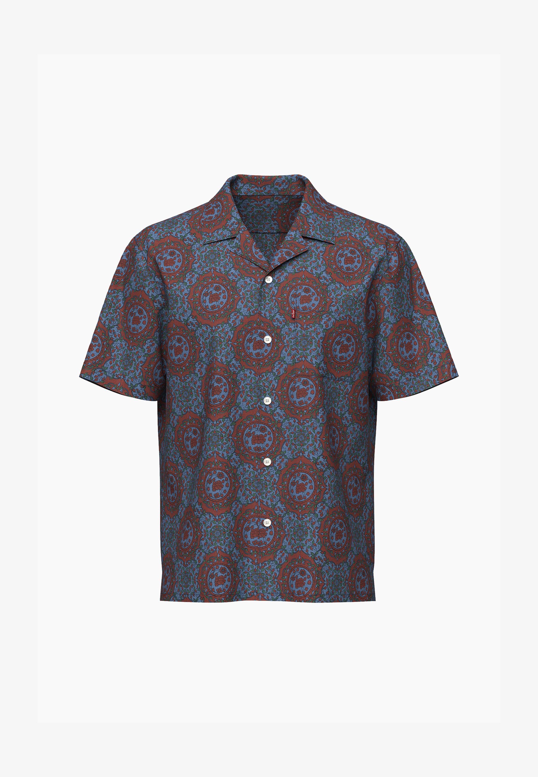 Levi's® SUNSET STANDARD CAMP - Shirt - blue grey