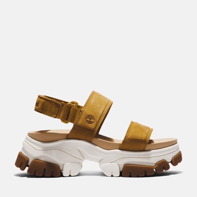 Sandalo a Doppia Fascia Adley Way da Donna in                giallo