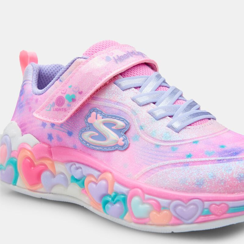 Trampki dziecięce SKECHERS ETERNAL HEART LIGHTS