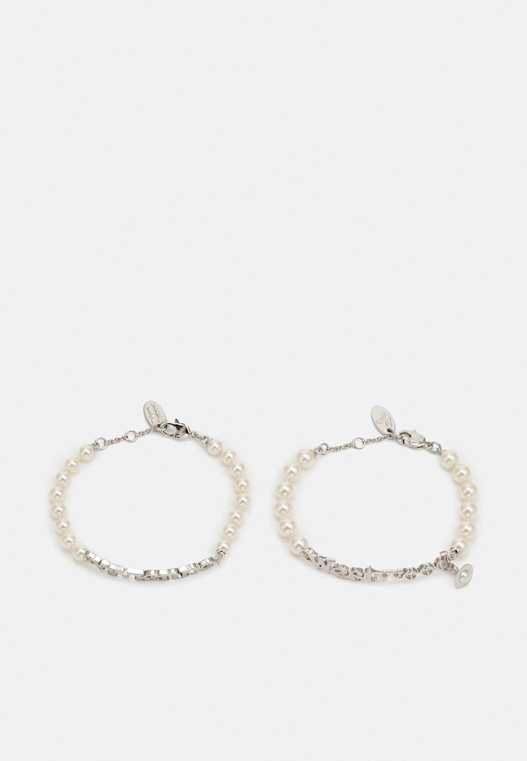 Vivienne Westwood AMELIA ARMBAND 2-PACK - Armband - zilverkleurig