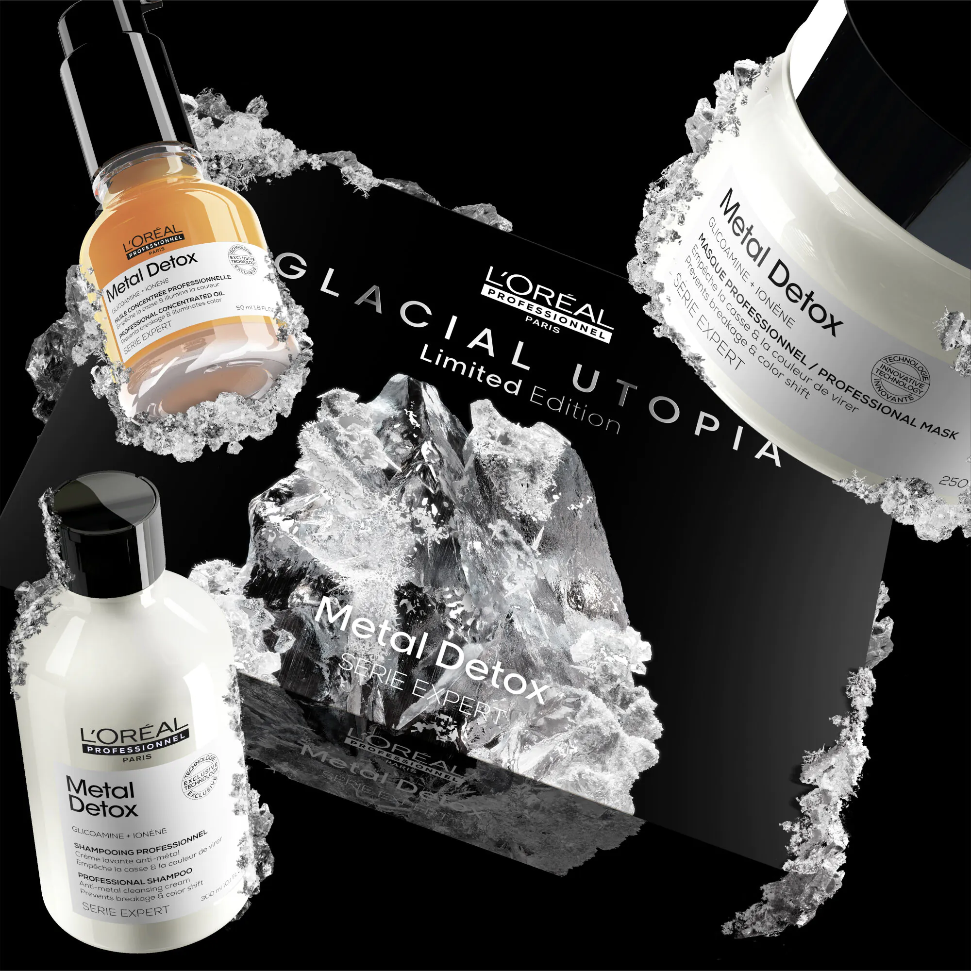 L’Oréal Professionnel Metal Detox Trio Zestaw