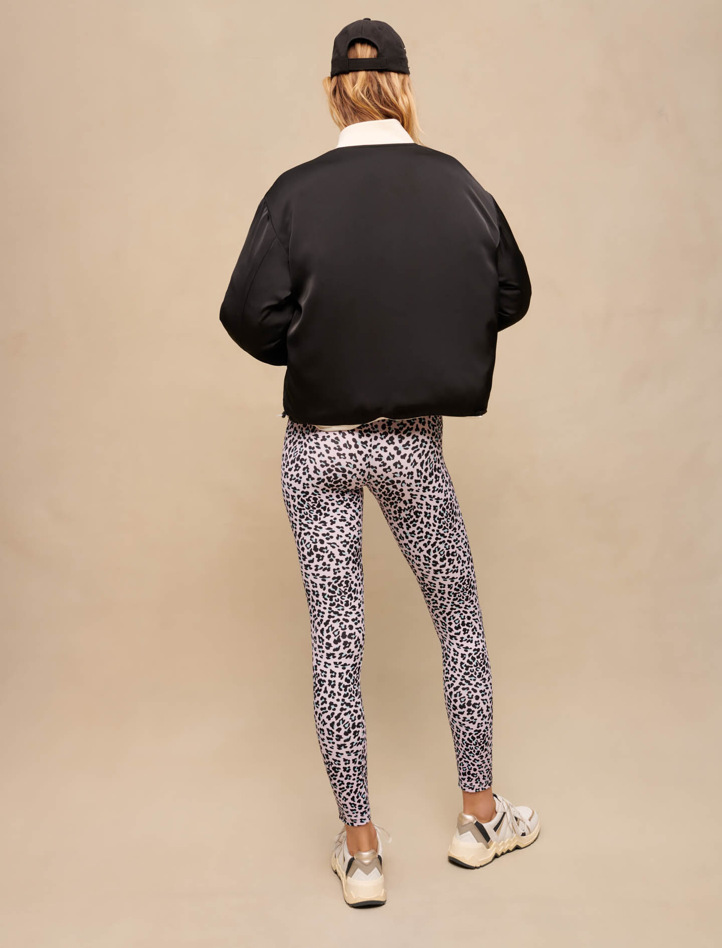 Leggings met luipaardprint - Luipaardroos