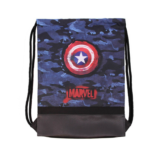  Mochila de ginástica do Capitão América