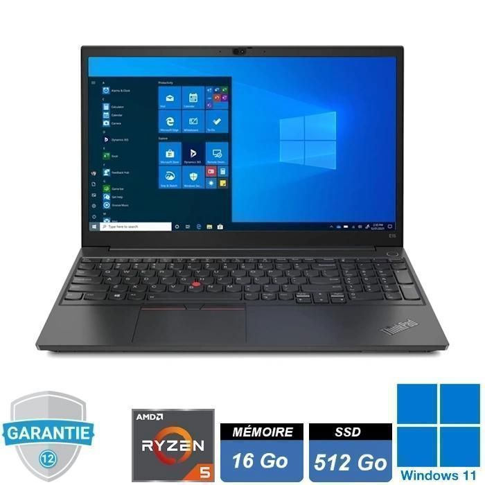 PC portable - Lenovo - ThinkPad - E15 Gen3 - 15,6