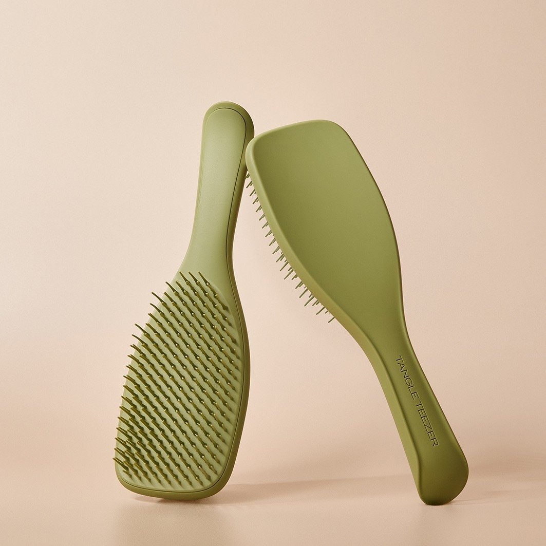 Tangle Teezer četka za raščešljavanje - Ultimativna četka za kosu, mat - maslinasto zelena - 1 komad