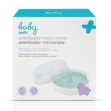 Baby Wells -mikroaaltouunin höyrysterilointilaite 1 yksikkö 1 yksikkö