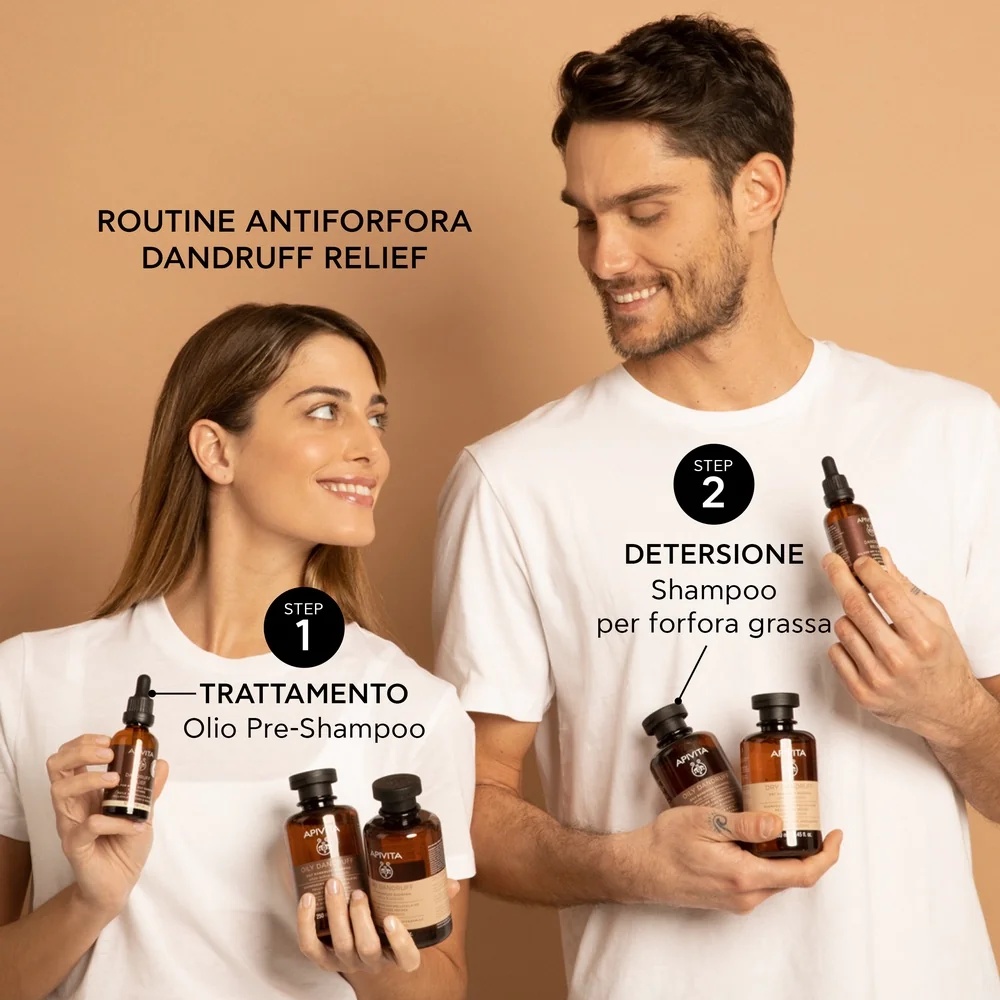 APIVITA Apivita Anti-vette roosshampoo met wilgenolie en propolis 250 ml met vetfosfor