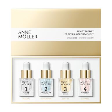 Tratamiento facial anti-envejecimiento de Anne Moller 4 x 10 ml