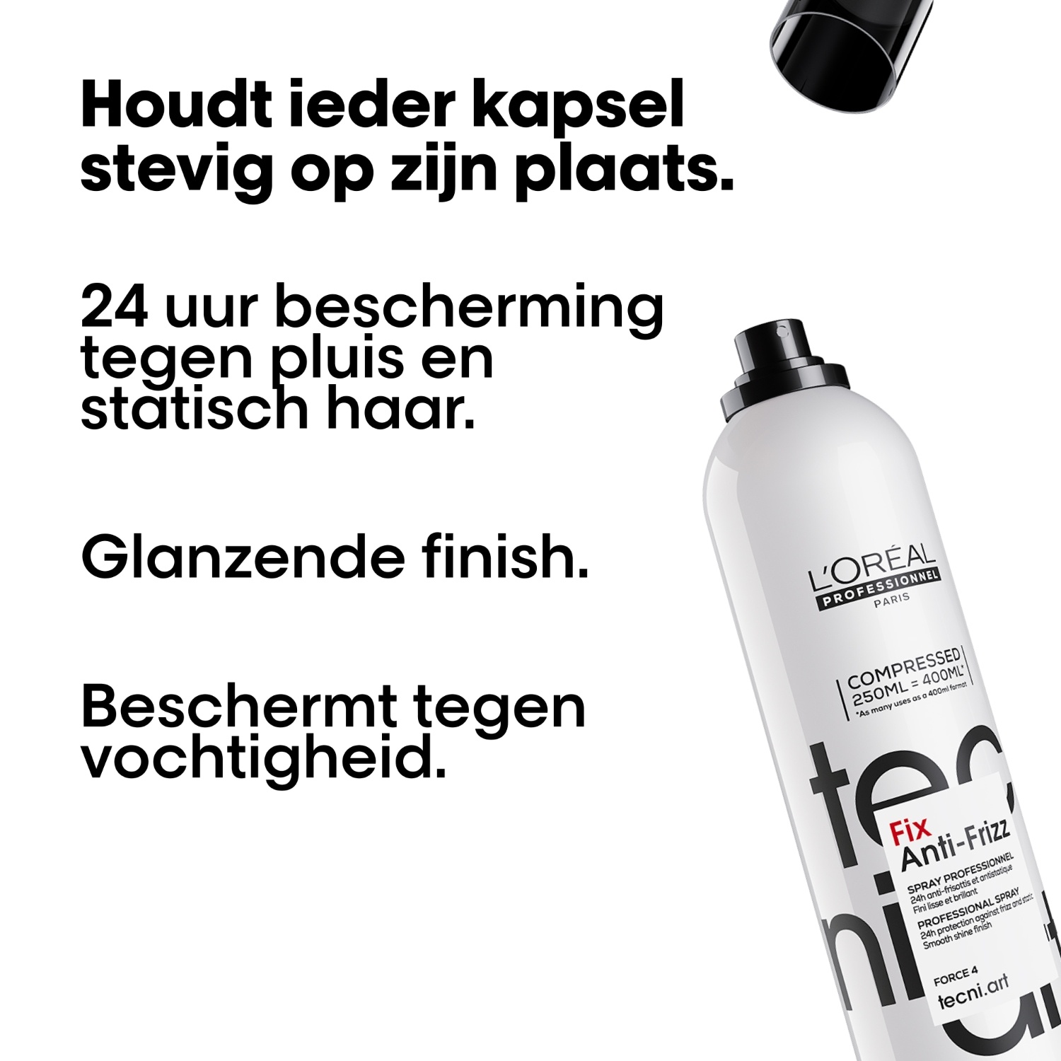 L'Oréal Professionnel lak za lase TecniArt Fix Anti-Frizz - 250 ml