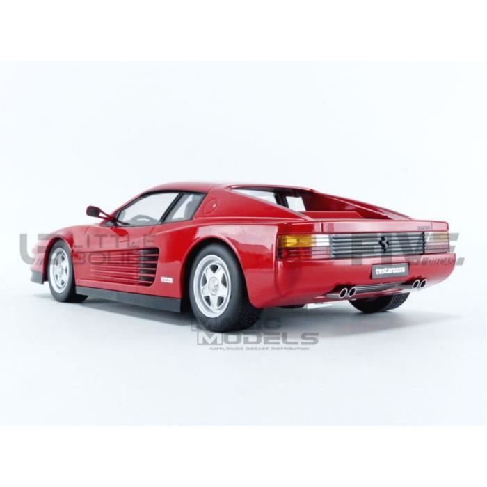 Miniatuur verzamelauto - Ferrari Testarossa (1986) - schaal 1/18 - rood - KK Scale Models