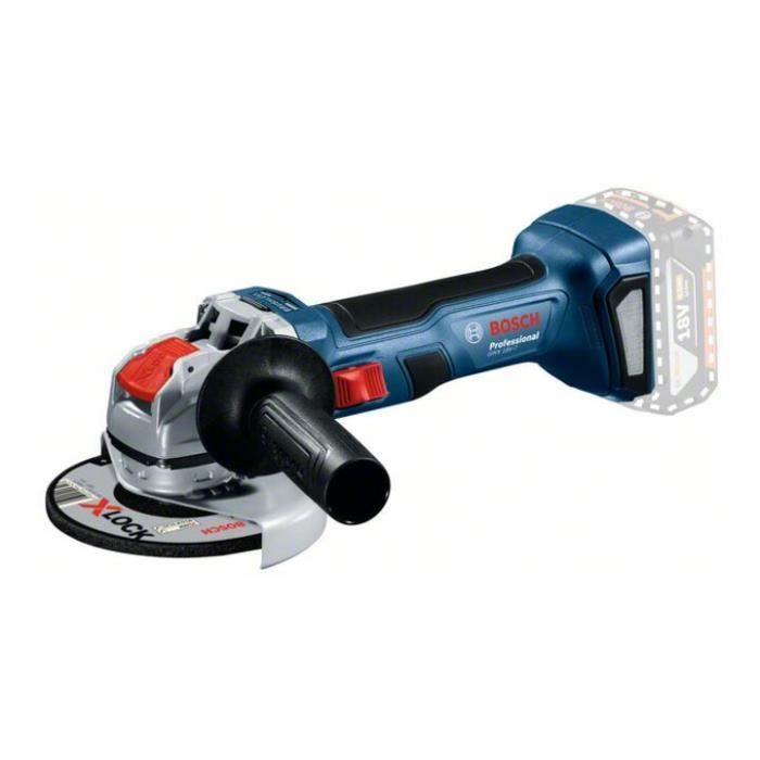 Angle grinder - BOSCH PROFESSIONAL - GWX 18V-7 - Battery not included - 125 mm - Cordless