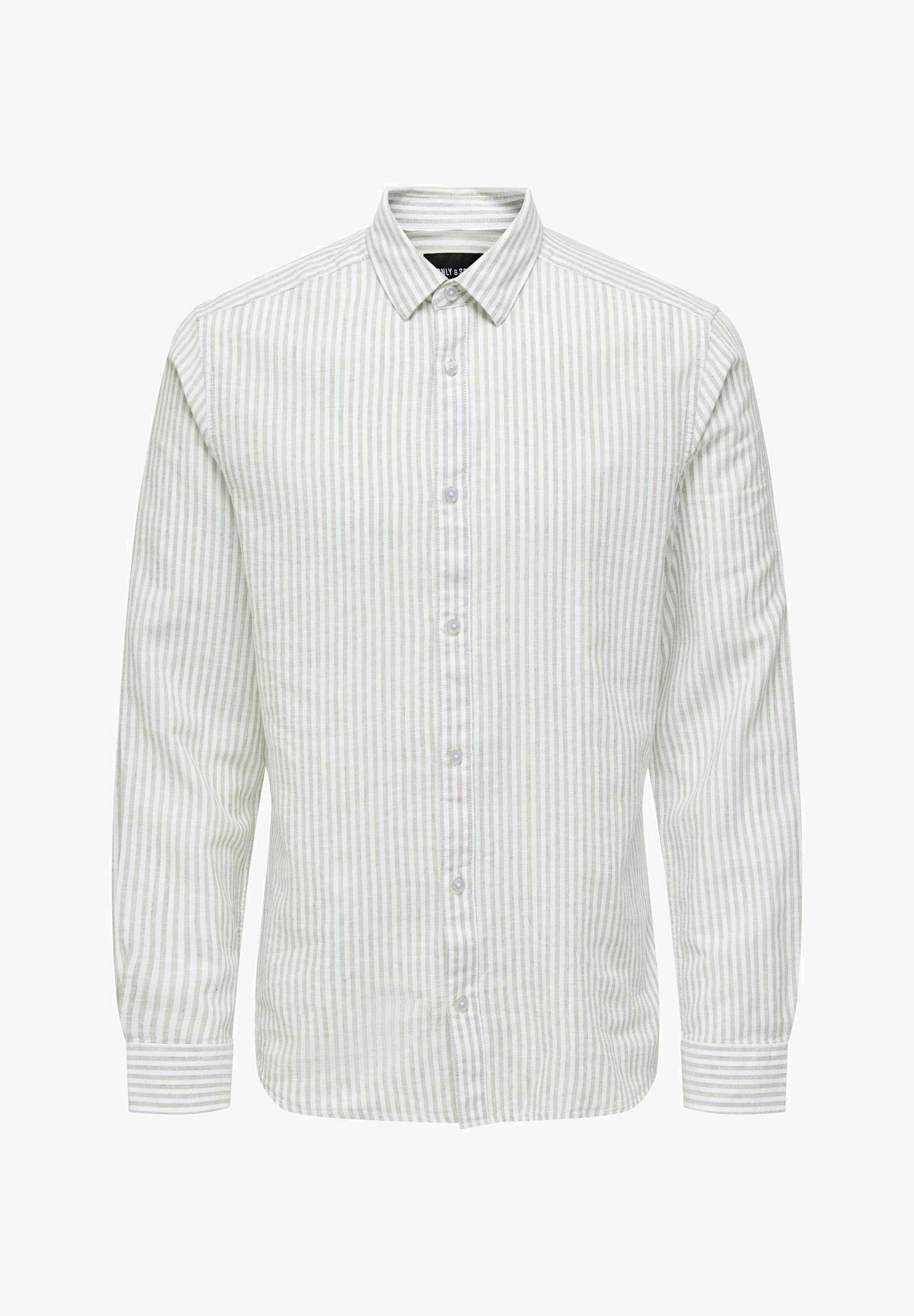 Chemise à rayures Only & Sons ONSCAIDEN - Chinchilla