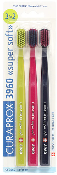 Escova de dentes Curaprox 3960 Super Soft