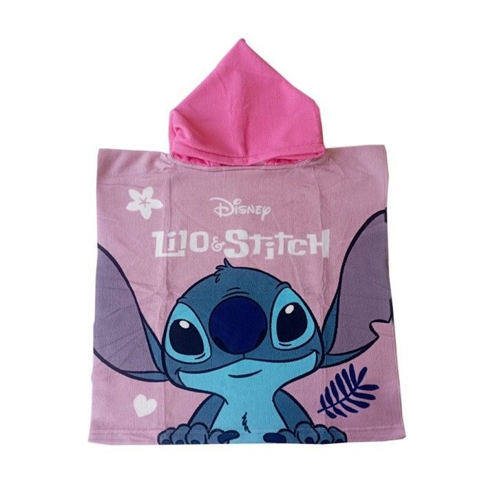 Poncho de baño de Disney Lilo & Stitch - Rosa