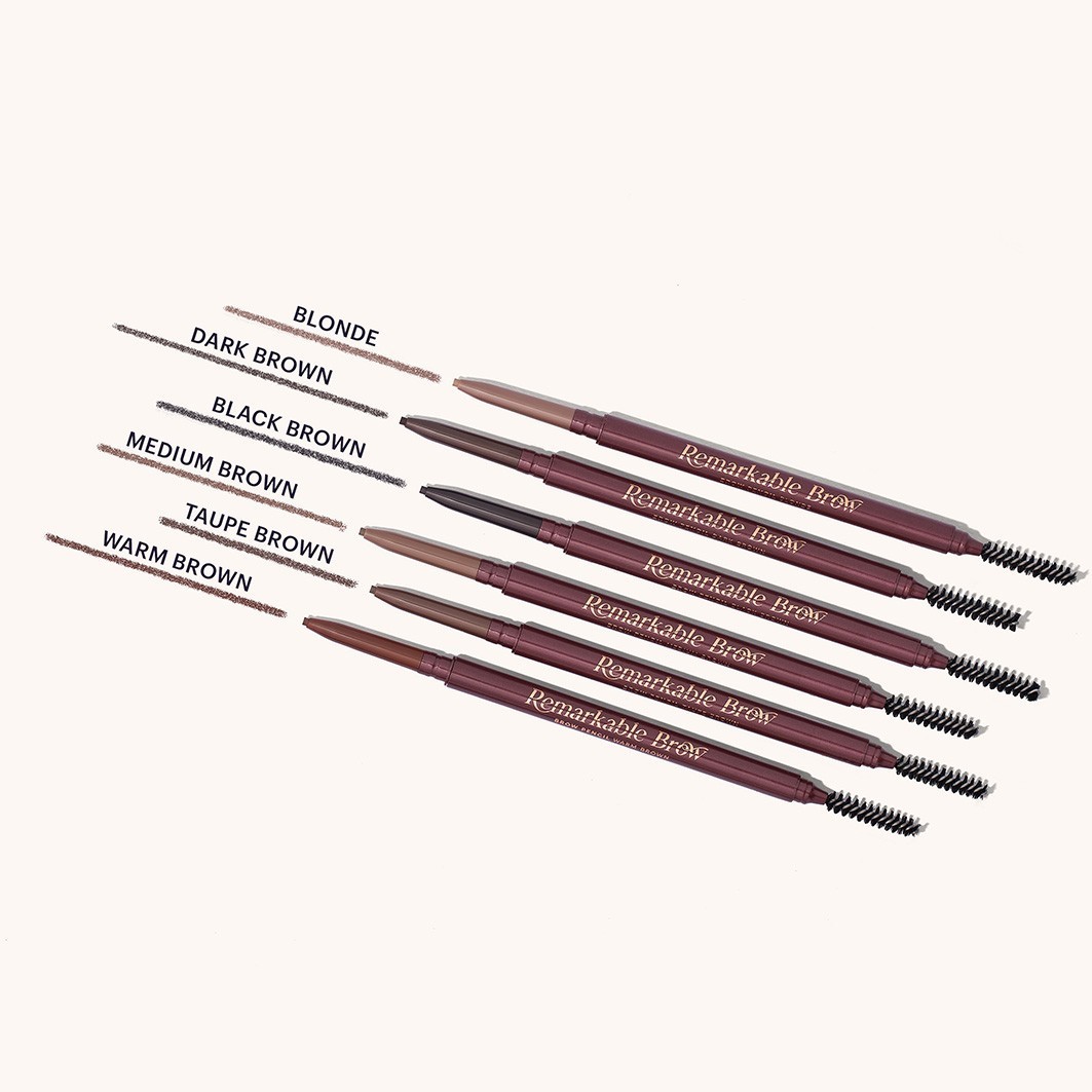ZOEVA Augenbrauenstift REMARKABLE Brow Pieštukas (ŠILTAS BRAUN) - 0,09 g