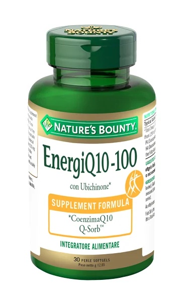 Nature's Bounty Nature's Bounty EnergiQ10-100 30 korrels Voedingssupplement met co-enzym Q10