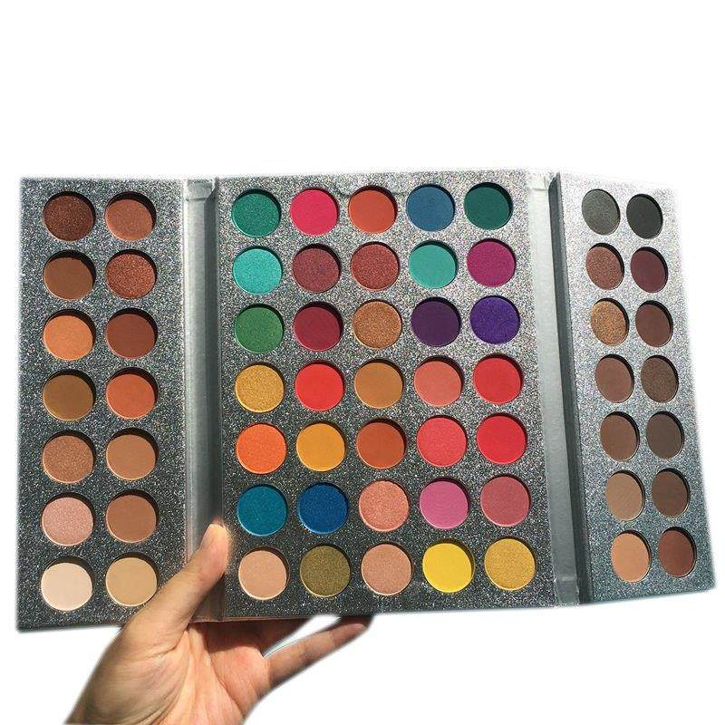 Palette de fards à paupières Beauty Glazed, Gorgeous Me, 60, 63, 72 couleurs, maquillage pailleté et mat, fard à paupières charmant et pigmenté
