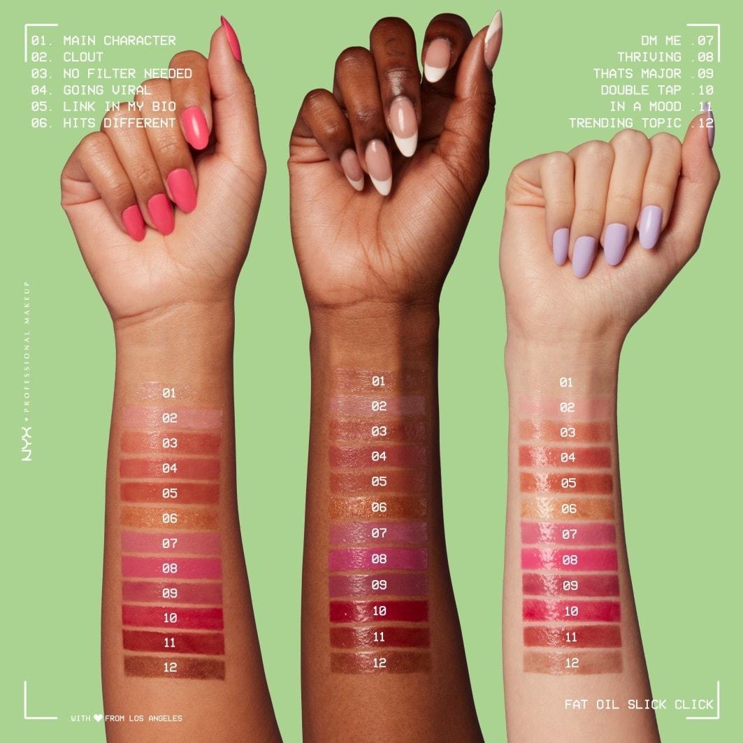 NYX Professional Makeup lūpų balzamas „Fat Oil Slick Click“ – 2 g.