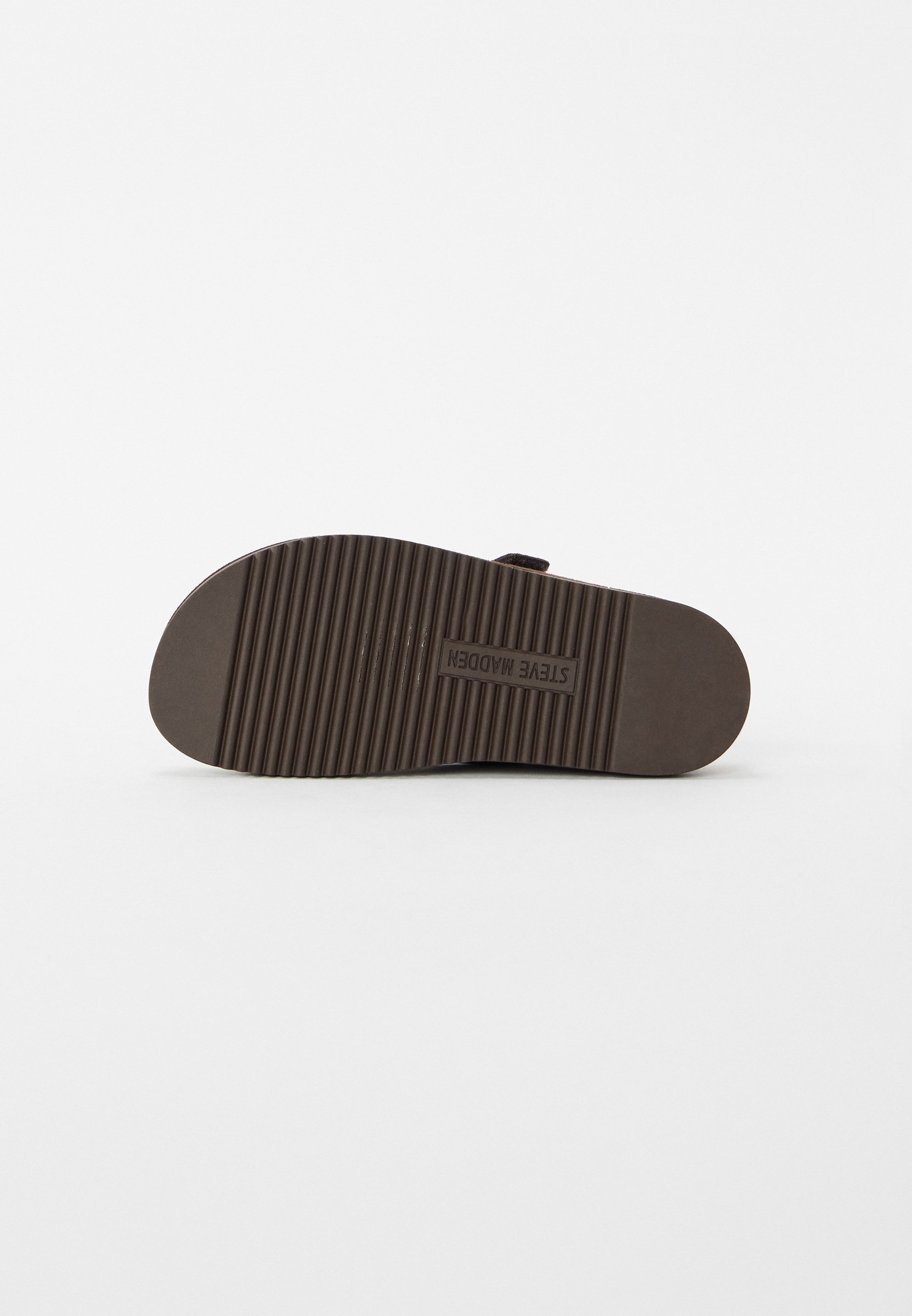 Steve Madden TUNED IN - Slippers - chocoladebruin