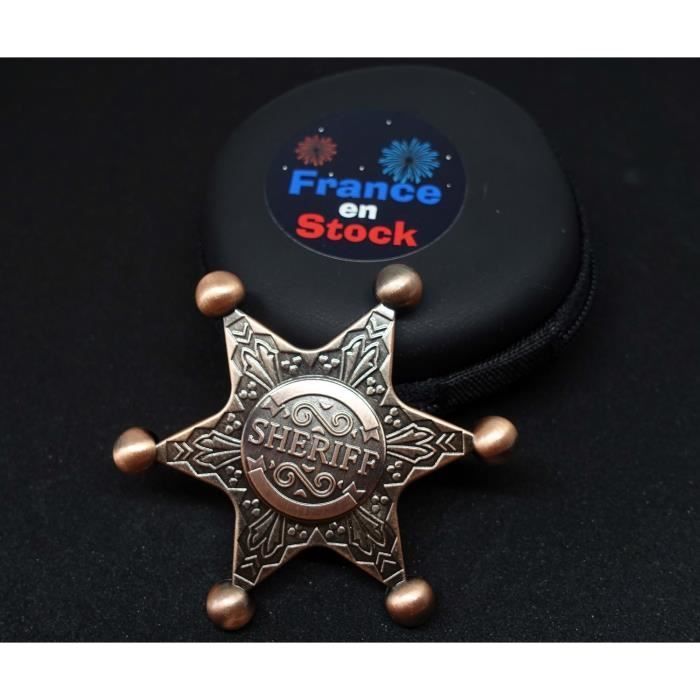 Handspinner Metal Star Sheriff Roségold