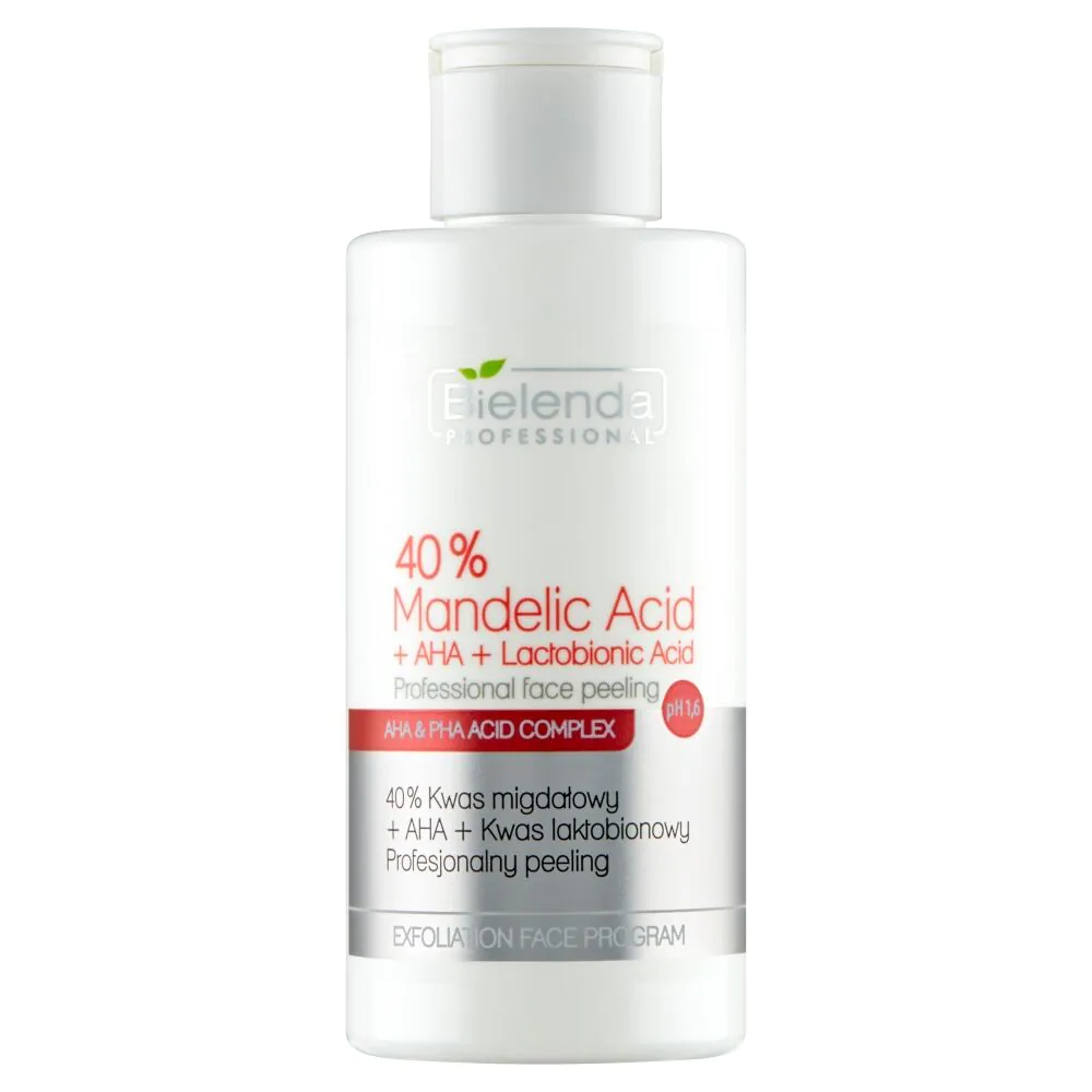 Bielenda Professional Profesjonalny peeling pH 1.6 40% Kwas Migdałowy + AHA+ Kwas Laktobionowy