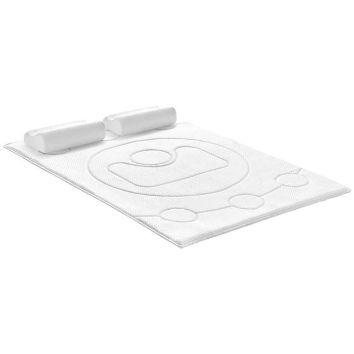 Bultex 140x190 Memory Foam Mattress Topper and Ergonomic Pillows