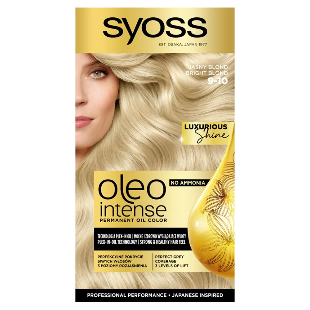 Syoss Oleo Farba do włosów 9-10 Jasny Blond