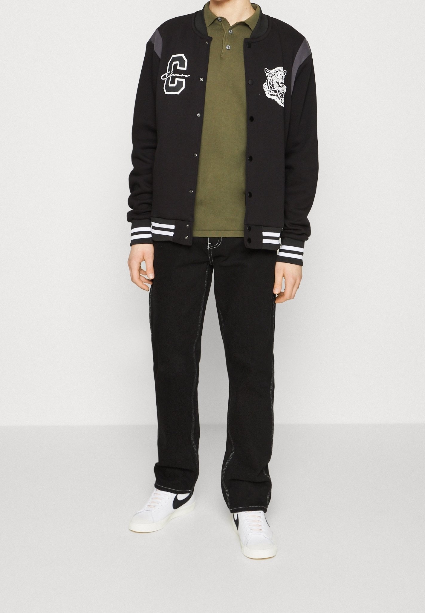 CLOSURE London Zip-up sweatshirt - zwart