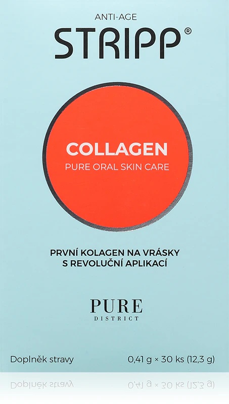 Prehransko dopolnilo Pure District STRIPP® Collagen, oralno topen kolagen