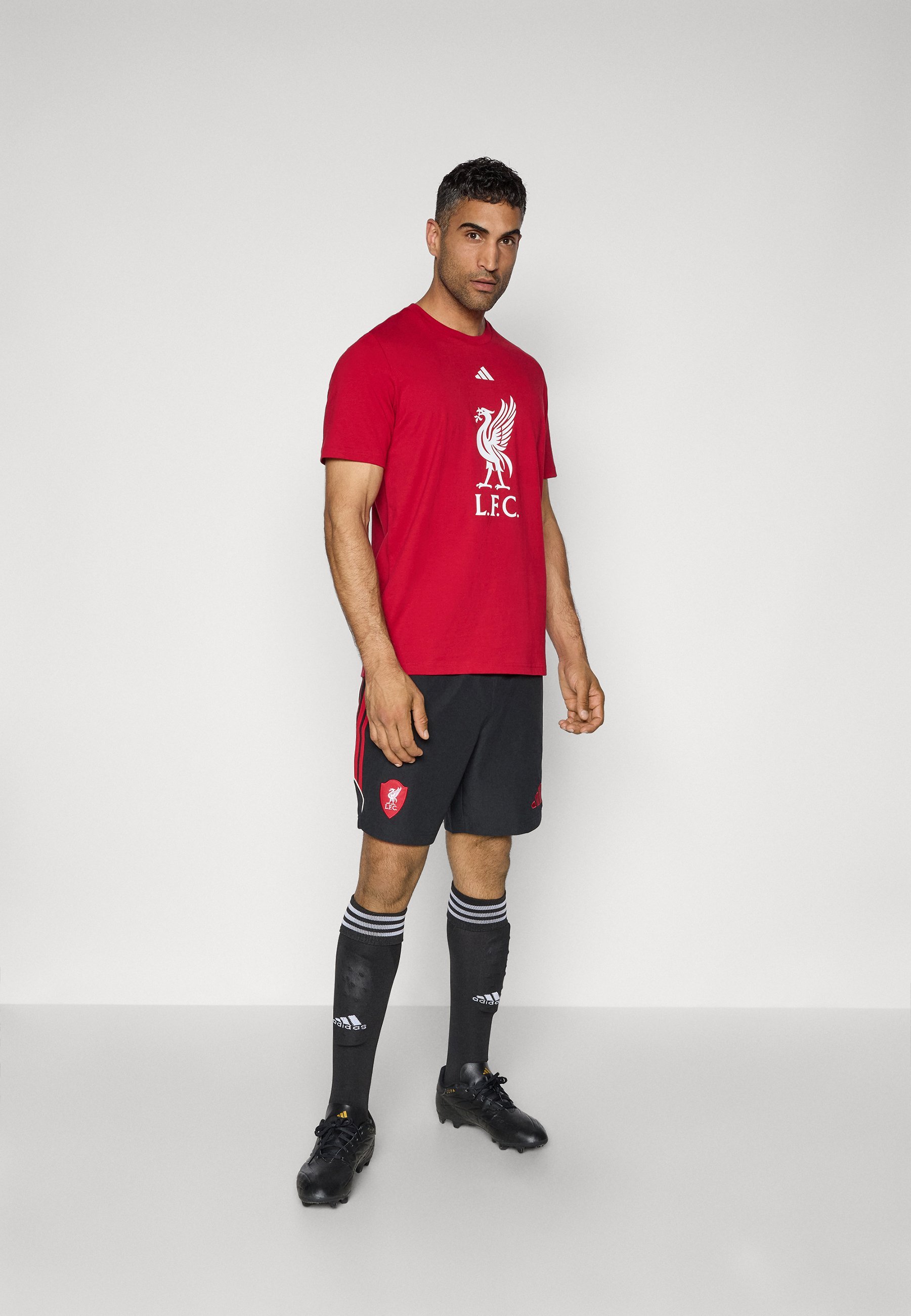 T-shirt graphique adidas Performance LIVERPOOL FC DNA - Tenue du club - rouge fraise