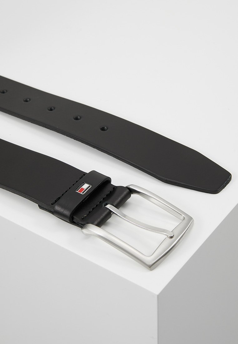 Tommy Hilfiger NEW DENTON - Poslovni remen - crni