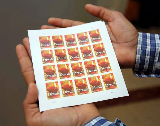 2016 USPS Diwali Celebration First Class Postage Stamps
