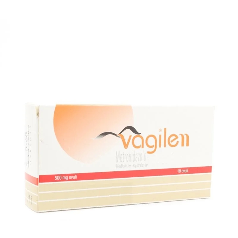 ALFASIGMA Vagilen 500 mg 10 vaginale ovules Symptomatische trichomoniasis