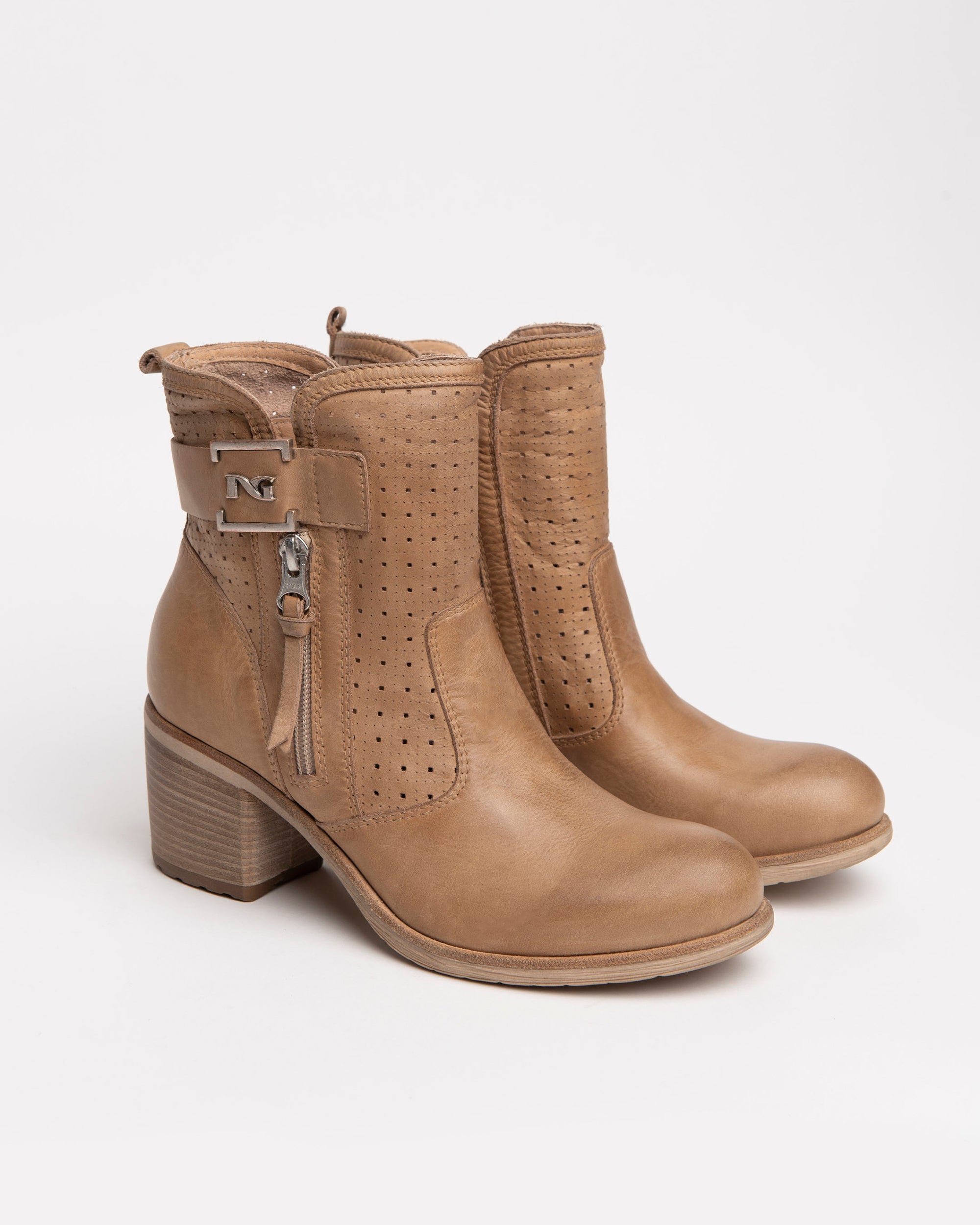  Damen-Wildlederstiefeletten