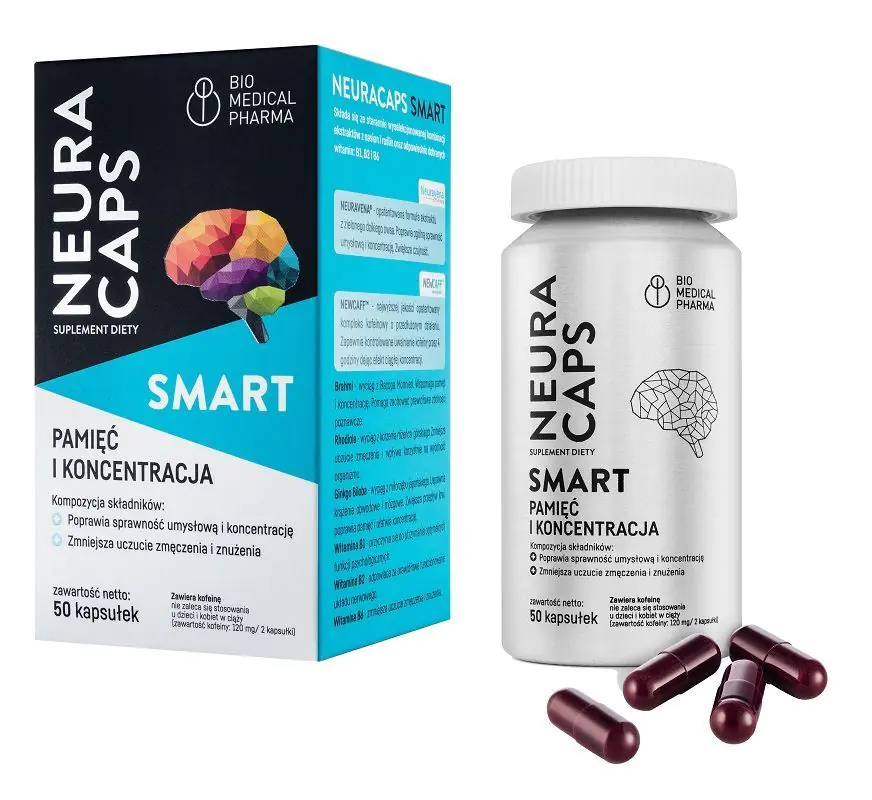 Neura Caps Smart, 50 Kapsułek