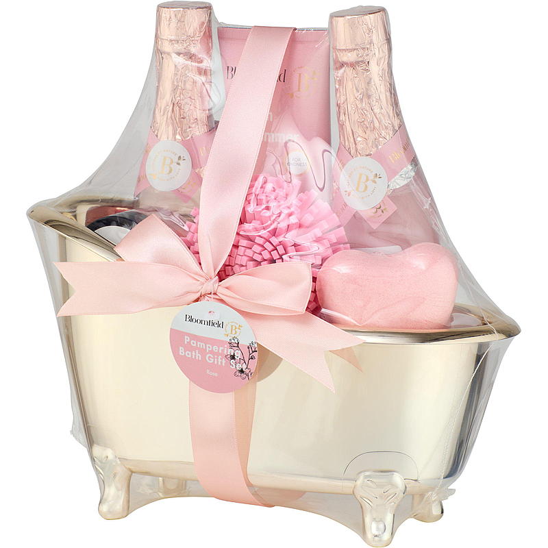 Coffret cadeau pour le bain contenant 6 pièces