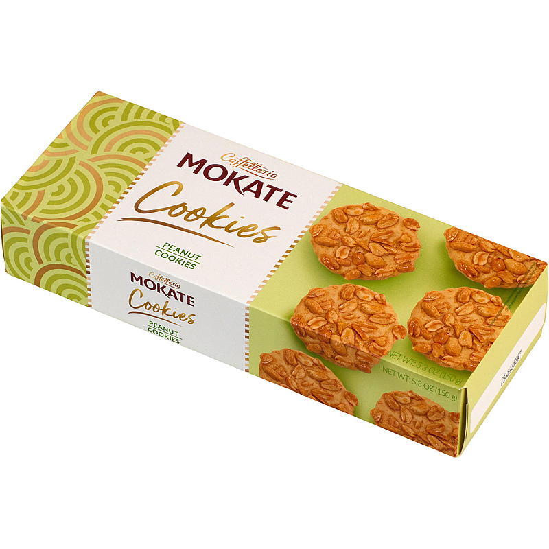 Mokate-kex med jordnötter 150 g