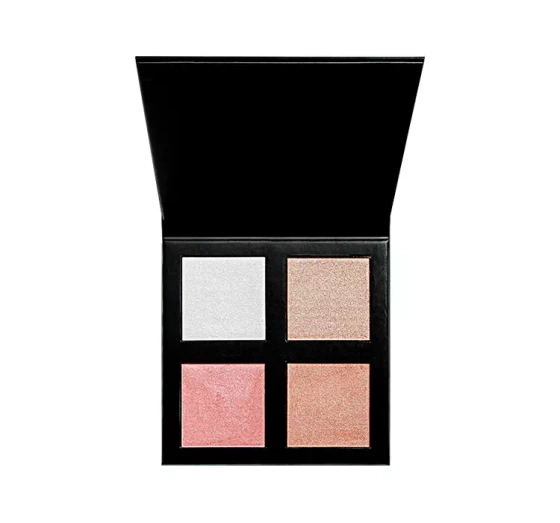 Revolution Pro 4K Highlighter paletka rozświetlaczy Rose Gold 4g