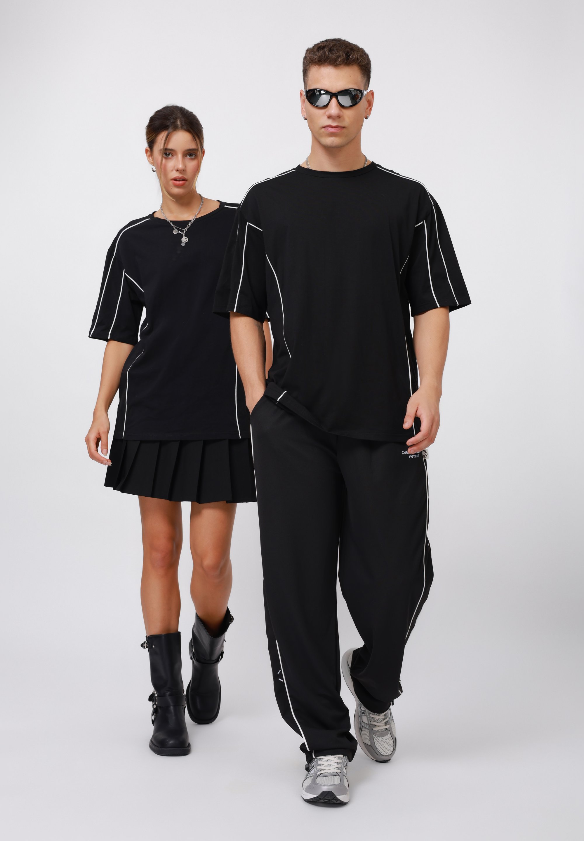 YOURTURN UNISEX - T-shirt basic - nera